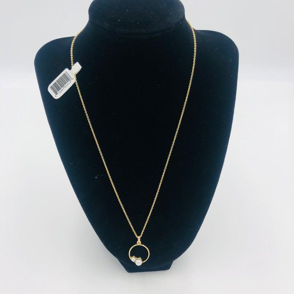 Brand New Gold Pearl Necklace For Women‎